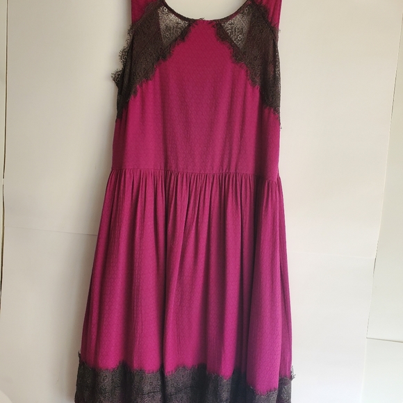 Free people women dress in purple size 6 - Picture 9 of 10